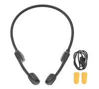 Depisuta Auriculares de Conducción ósea Bluetooth 5.3, IPX5 Impermeables a Prueba de Sudor, Auriculares Abiertos para Correr con Micrófono, Deportivos Inalámbricos para