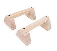 Depisuta Barras de Empuje Paralelas de Madera, Barras Antideslizantes para Soporte de Mano, Manijas de Empuje para Entrenador de Soporte de Mano para Entrenamiento de Fuerza y Calistenia, (20