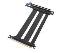 Depisuta Cable de Elevador PCIe 5.0 X16, Cable de GPU de Alta Velocidad Protegido con una Velocidad de 128 GB S para el Servidor de Casos de PC ITX Construye la Computadora (15 cm)