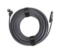 Depisuta Cable de, Reemplazo Impermeable de 1200 Mbps para Satélite Rectangular V2 con Enchufes de Pared de Silicona de 8,5 Mm para Uso en el Exterior (150 pies (46m))