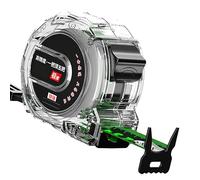 Depisuta Cinta Métrica Duradera con Material Resistente Al óxido, Carcasa Transparente, Perfecta para Carpintería, Acero Inoxidable (7,5 m/24,6 pies)