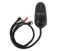 Depisuta Controlador de Silla de Ruedas Eléctrica Controlador de Joystick de Cepillo Avanzado con Freno para Silla de Ruedas de Movilidad, Fuente de Alimentación DC24V para de Eléctricas, Robots