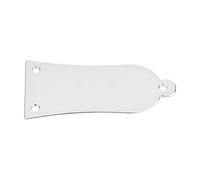 Depisuta Cubierta de Varilla de Armadura de Estilo Bell de 3 Hoyos para el bajo de guitarra: Construcción de Hierro Resistente, Fácil de Usar y Transportar (SILVER)