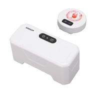 Depisuta Descargador Automático de Inodoro, Sensor Infrarrojo Inteligente, Kit de Descarga de Inodoro sin Contacto con Control Remoto, Batería Recargable por USB de 2000 MAh