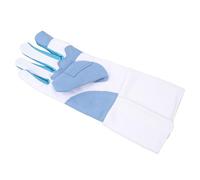 Depisuta Guantes de esgrima para florete y Sable, Guante de esgrima de Tejido de Punto Lavable Equipo Profesional de esgrima, Manoplas para la práctica Diaria de Combate de esgrima (L)