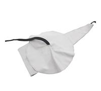 Depisuta Herramienta de Limpieza de Saxofón Duradera Tubo Resistente a la Lágrima Dentro de Clean Metal Coste de Metal Adsorb Dirtitable para Saxo Material de Fibra de Instrumento (GRAY)