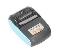 Depisuta Impresora Térmica de Recibos, DC7.4V 58mm Impresora Térmica Profesional Inalámbrica Bluetooth Conexión USB Impresora Portátil de Recibos para Restaurante Industria de (sin Bolsa