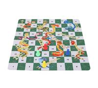 Depisuta Juego de Mesa de Serpientes y Escaleras, Juego de Estrategia Clásico de 13,78 Pulgadas para la Noche de Juegos en Familia, de Viaje Educativo, Regalo para Niños Pequeños,