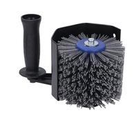 Depisuta Machina de Pulido de Bruñido, Herramienta de Bruñido de Metal de Mano Multifuncional con Accesorio de Molinillo Angular para Pulido de Madera de Acero Inoxidable