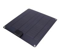 Depisuta Panel Solar Portátil, Cargador de Panel Solar Monocristalino de 30 W IP67, Cargador de Batería a Prueba de Agua, Salidas USB CC para Coche, Barco, RV, Camping Al Aire Libre