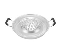 Depisuta Partita de Parrilla de Barbacoa Coreana Tailandesa, 2 en 1 sin Palanca de Humo de Humo Parrilla de Carbón Sartén de Aluminio Tostado para Asar una Carne y Verduras para (30 cm/11.81in color