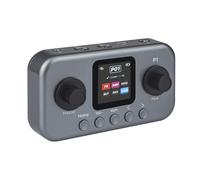 Depisuta Pedal de efectos de guitarra, 6 módulos de efecto independientes Procesador portátil de efectos múltiples Construido en batería recargable de 2000mAh, reducción de ruido