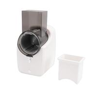 Depisuta Rallador de Verduras Eléctrico, Trituradora de Verduras en Espiral con Cuchillas Intercambiables de Acero Inoxidable, para Zanahorias, Pepinos, Patatas, Calabacines