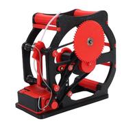Depisuta Rebobinador de Filamento 3D, Rebobinador Eléctrico de Velocidad Ajustable con Arranque y Parada Inteligentes para Materiales de Impresión PLA, PETG, ABS, TPU Nailon de 1 kg (Enchufe de la UE)
