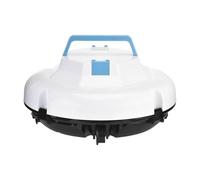 Depisuta Robot Limpiafondos Inalámbrico, Aspirador Automático Inteligente Ligero con 120 Mins de Autonomía, Doble Succión Fuerte, Auto-Parking, para Varios Tipos de Piscinas (Enchufe de la UE)