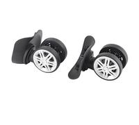 Depisuta Rueda de Rueda Grande de Doble Silencio de Instalación Portátil de para Reparación de Equipaje Código de Código de Maleta Caja/accesorio de Cobertura para Viajeros, Hecho de Material