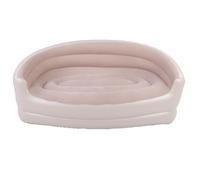 Depisuta Sofá Inflable de Tamaño Doble, Inflado Automático, Flocado Perezoso, Sillón de Dos Plazas, Capacidad de Carga de 330 Libras, sofá de Aire Portátil Plegable para Interior