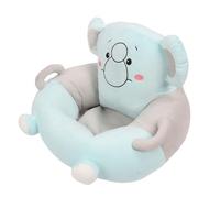 Depisuta Sofá suave de apoyo al bebé, Caricaturas encantadoras Silla de aprendizaje del bebé, Portable plegable asiento de piso para, Aprender a sentarse silla para niños pequeños (elefante)