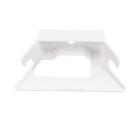 Depisuta Soporte de Enrutador de Montaje en la Pared, Montaje de Pared de Plástico ABS para Enrutador WiFi de Malla con Gestión de Cables para de Malla V2