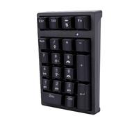 Depisuta Teclado Numérico Mecánico con Cable USB Inalámbrico Bluetooth, 21 Teclas, Retroiluminación LED RGB, Teclado Portátil Lindo Recargable de Contabilidad Financiera para PC