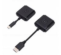 Depisuta Transmisor y Receptor HDMI Inalámbrico, 2.4 5G Alcance de 164 Pies 1080P 60Hz HD Tipo C a HDMI Extensor Inalámbrico con Duplicación de Pantalla para Transmitir Audio Video