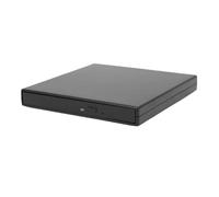 Depisuta Unidad de CD DVD Externa USB 4K para Computadora Portátil (Silver) | Lector Regrabador Portátil Delgado de Alta Velocidad de 5Gbps, Alimentación USB Dual, Plug and Play, Compatible W7/8/10/11