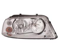 Depo 2746132 Faro, Eléctrico, Con Motor, H7, H1, Marco Gris Derecho