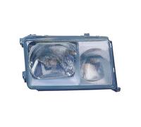 Depo 2746542 Faro, Eléctrico, Neumatico, H4, H3, Carcasa Interna Cromada Derecho