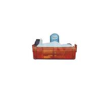 Depo 3207152 Reversible, Piloto Parachoque, Con Portalámpara, Ambar