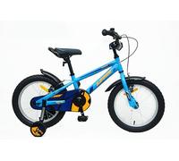 DEPORBIKES Bicicleta 16 Pulgadas niño | Bicicleta niño 5-7 años + Frenos V-Break + Estabilizadores + Cuadro Acero | Segura y Resistente