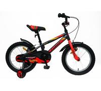 DEPORBIKES Bicicleta 16 Pulgadas niño | Bicicleta niño 5-7 años + Frenos V-Break + Estabilizadores + Cuadro Acero | Segura y Resistente