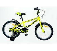 DEPORBIKES Bicicleta 18 Pulgadas niño | Bicicleta niño 6-9 años + Frenos V-Break + Estabilizadores + Cuadro Acero | Segura y Resistente