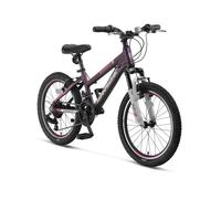 DEPORBIKES Bicicleta 20 Pulgadas niña | Bicicleta niña 6-10 años + Cuadro Aluminio + Cambio Shimano 18v | Diseño Seguro y Resistente