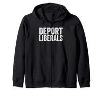Deport Liberals Anti Liberal Conservador Deport Liberals Sudadera con Capucha