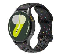 Deporte Correa para Garmin Approach S50/S42/S40/S12/Bounce/D2 Air X10, 20mm Respirable Silicona Brazalete Pulsera de Repuesto para Garmin Vivoactive 5/6,Forerunner 570 42mm/55/158/165