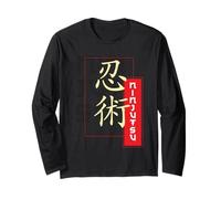 Deporte de Artes Marciales japonesas para Amantes de Japón o Bujinkan Manga Larga