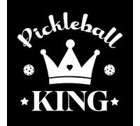 Deporte de pádel dinámico con un emocionante paquete de pickleball Pegatinas de pared 54.6x57.9cm Incluye kit de película de transferencia Blanco