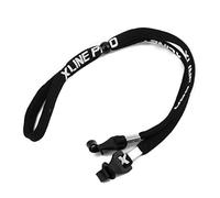 Deporte Elastica Ajustable Gafas De Sol Gafas De Cordon Cuello Blanco Negro Correa