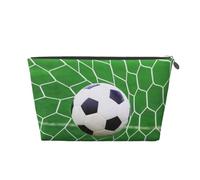 Deporte fútbol fútbol, Bolsa de artículos de tocador Bolsa de Maquillaje Bolsa de cosméticos Bolsa de artículos de tocador de Viaje portátil