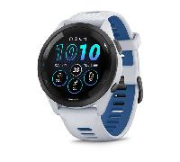 Garmin Forerunner 265 Reloj Inteligente para Correr con GPS, Pantalla Táctil AMOLED, Métricas Optimizadas, Planes de Entrenamiento, Pay, Música, Autonomía de 13 Días, Blanco