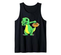 Deporte Rugby Futbolista Touchdown Dino Football Camiseta sin Mangas