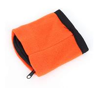 Deportes Al Aire Libre Correr Correr Ejercicio Gimnasio Muñequera Cartera Cartera Bolsa Deportiva Negra Cartera para Hombres Correr Pulsera con Cremallera (Orange)
