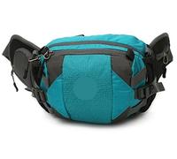Deportes al Aire Libre Nylon 8L riñonera for Correr Ciclismo montañismo Mochila de Gran Capacidad Tres usos para Walking, Deporte(Lake Blue)