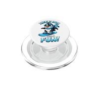 Deportes de Invierno con pingüinos de Snowboard y diversión PopSockets PopGrip para MagSafe