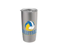 Deportes de pelota de voleibol Vaso térmico de acero inoxidable de doble pared