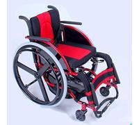 Deportes En Silla De Ruedas, Manual De Aleación De Aluminio Plegable Liviano Con Cojín De Asiento Independiente Y Cojín Quite Rápidamente Los Neumáticos Carrito Para Discapacitados/Ancianos,portá