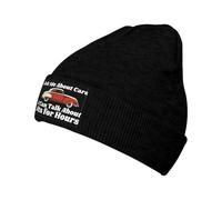Deportes Gorros De Punto Pregúntame sobre Coches. Puedo Hablar De Ellos Durante Horas. Gorra De Tejer UV Protección Gorro De Invierno para Correr, Escalada, Esqui