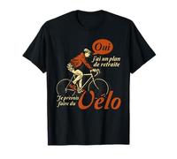 Deportes Plan De Retiro Divertido Regalo Para Un Jubilado Bicicleta Camiseta