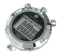 Deportes Temporizador Cronómetro Full Metal Deportes Cronómetro Reloj de Pulsera Deportes Digitales Cuenta Regresiva Temporizador Galvanizado Electrónico Deportes Temporizador Reloj Cronómetro
