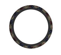 Deportiva Auto Interior Accesorios Cuerpo De Artillería De Veteranos De Irak De EE. UU. Cubierta De Volante Resistente Protector De Volante para Camión, Furgoneta, Varios Vehiculos